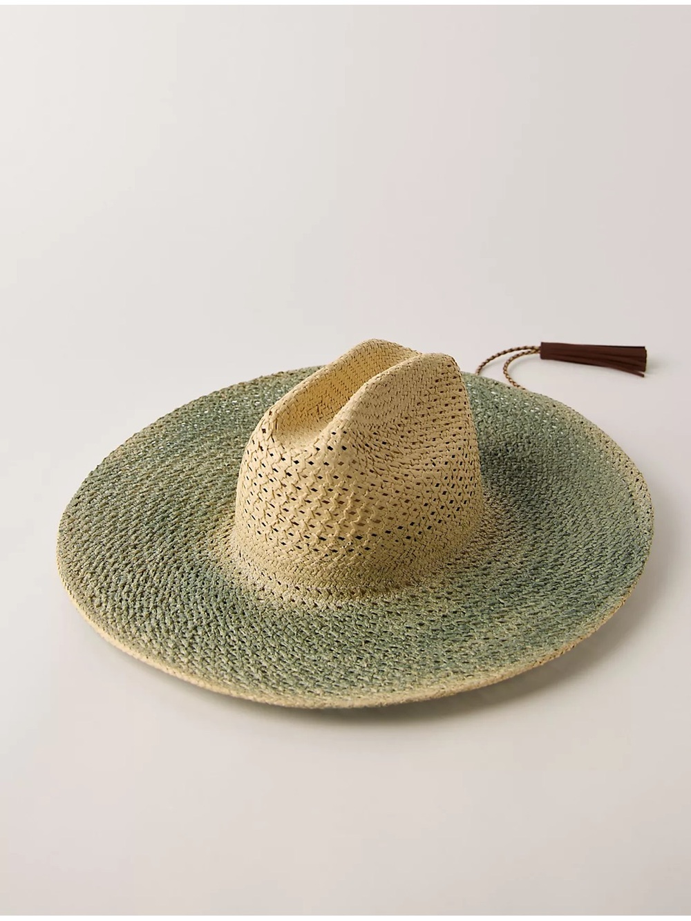 NEW Free People Lifeguard Straw Wide Brim Hat One Size